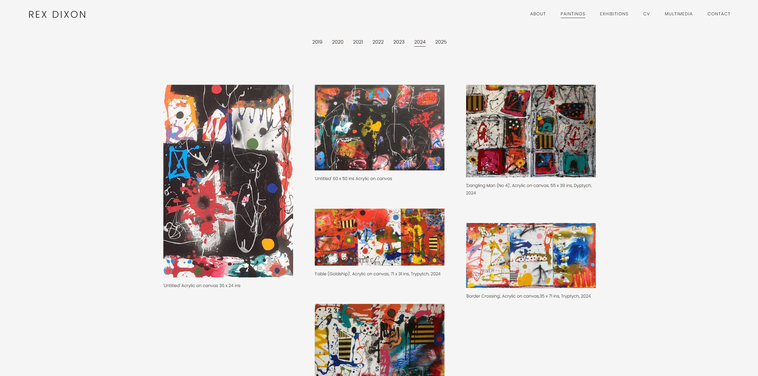 Artist Website